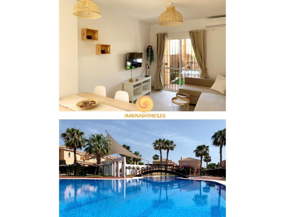 Апартаменти Marinas Sol - Tu Hogar Con Jardin Privado! Бера Екстер'єр фото